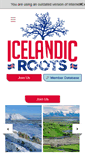 Mobile Screenshot of icelandicroots.com